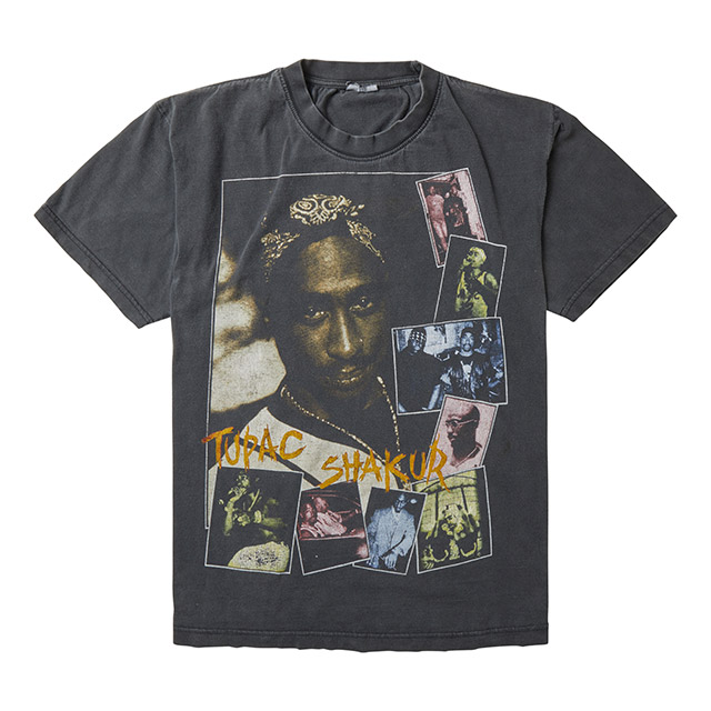 Bootleg Tupac Shakur T-shirt, Front