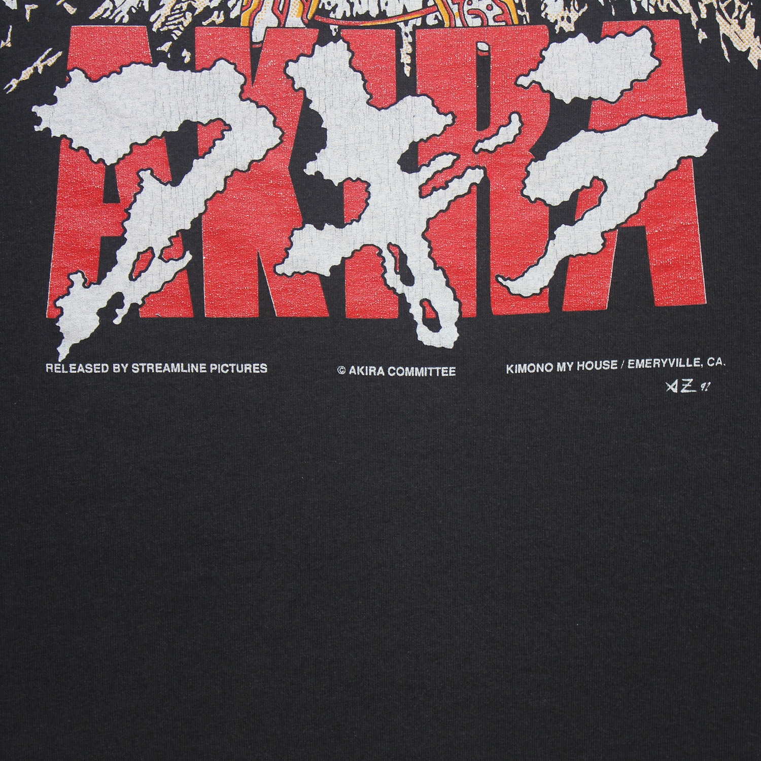 Vintage Akira T-shirt | Black Shirts World