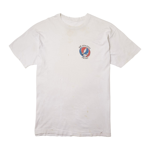 Vintage 1993 Grateful Dead T-shirt Big Logo white colour hippie T-shirt M size