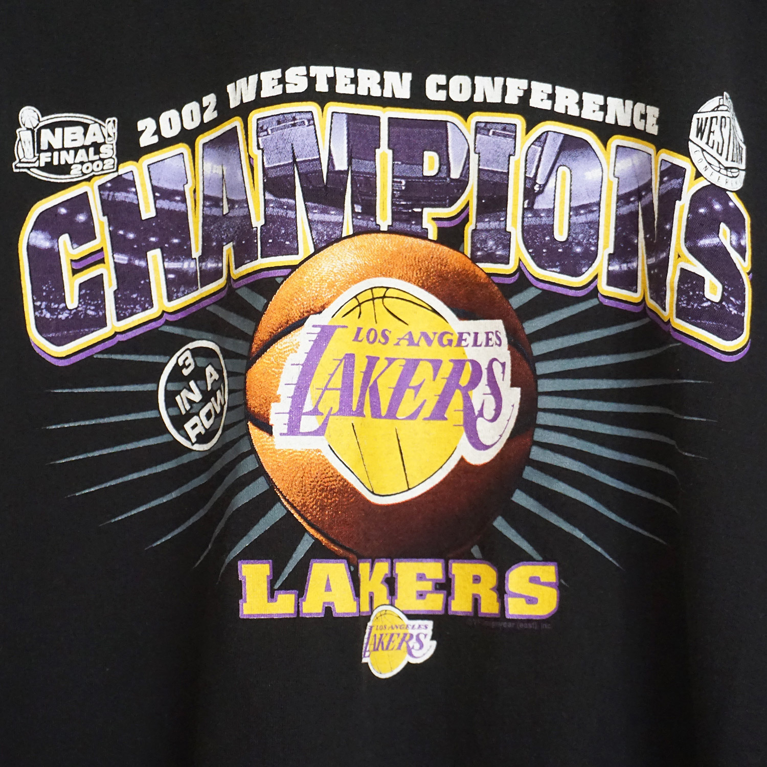 Lakers 2004 Fish Swish Western Conference Champion Shirt