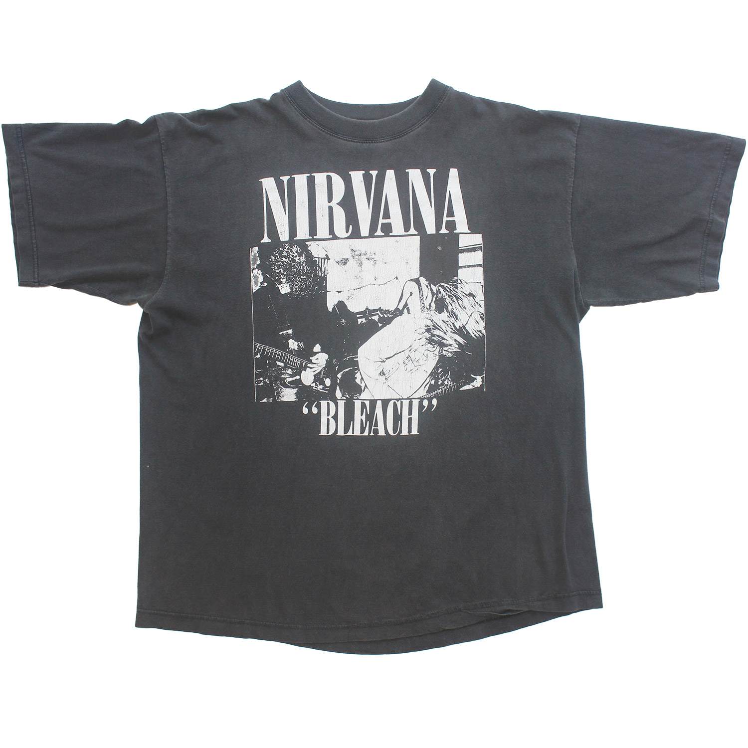 Distressed Bleached Nirvana T-Shirt  Bleach t shirts, Bleach shirts,  Unique items products