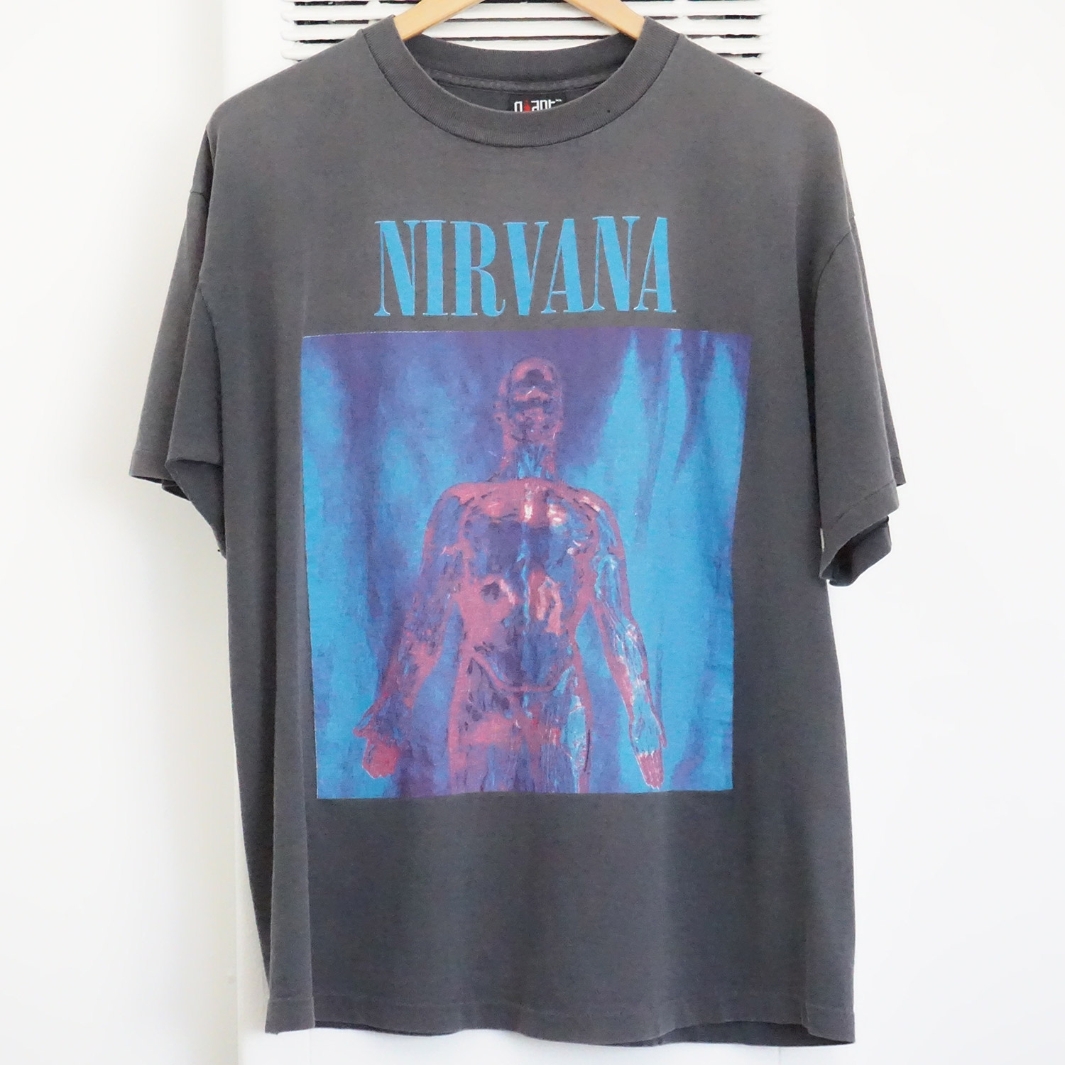 Vintage Nirvana Sliver T-shirt, Faded | Black Shirts World
