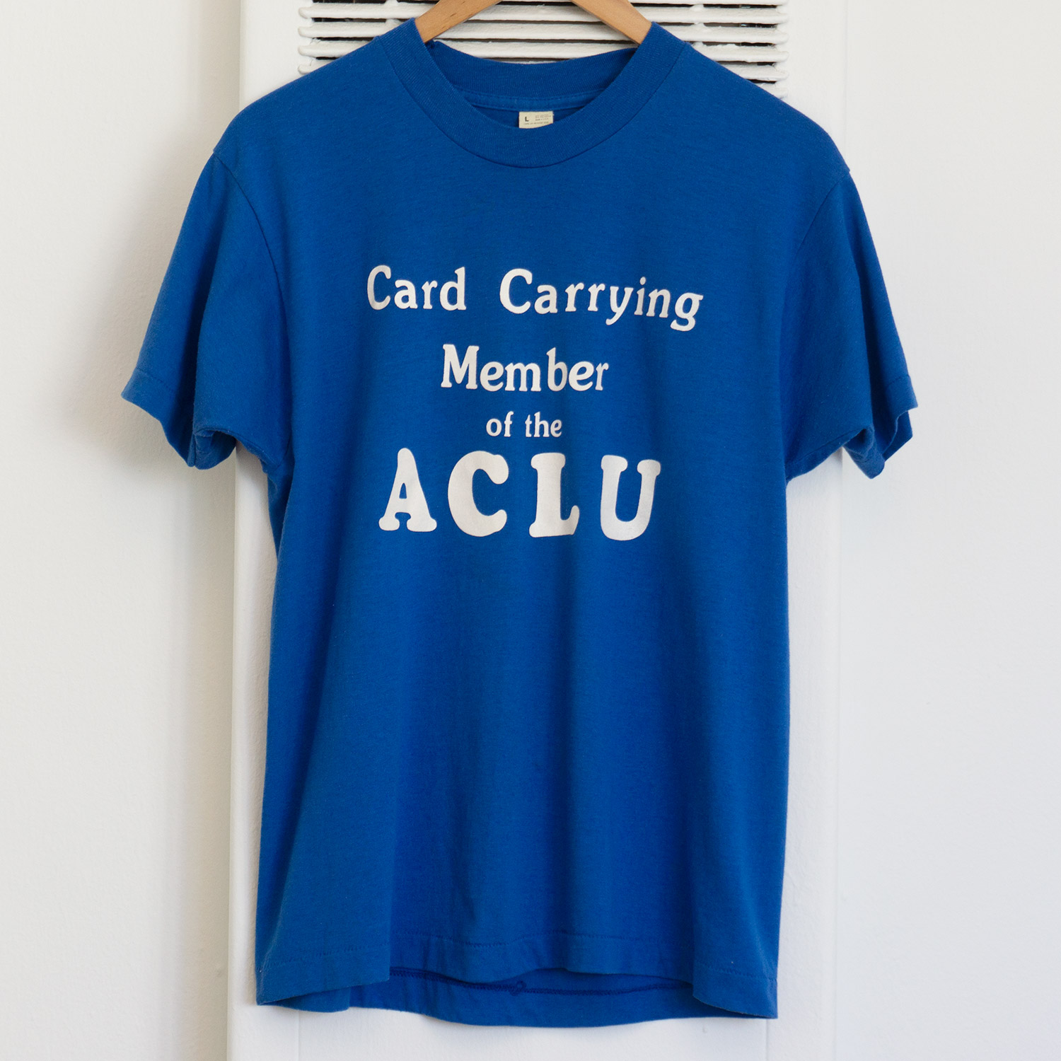 ACLU Card Carrying Member T-shirt, Front