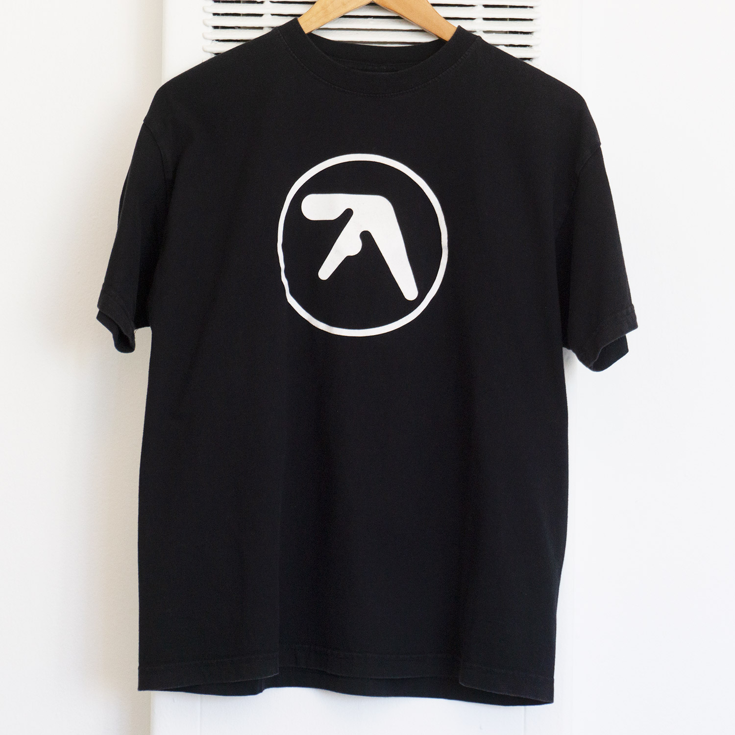 Vintage Aphex Twin Logo T-shirt, Front