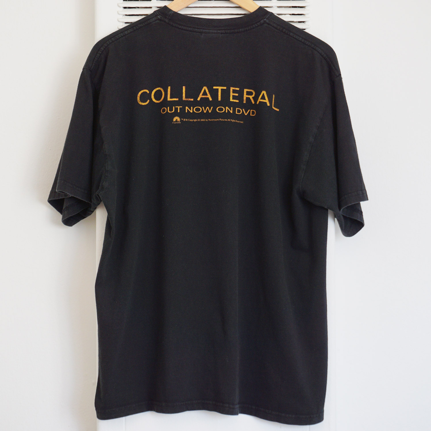 Vintage Collateral Movie T-shirt, Back