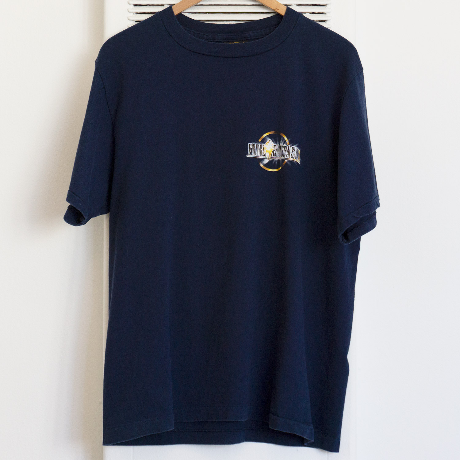 Vintage Navy Final Fantasy IX T-shirt, Front