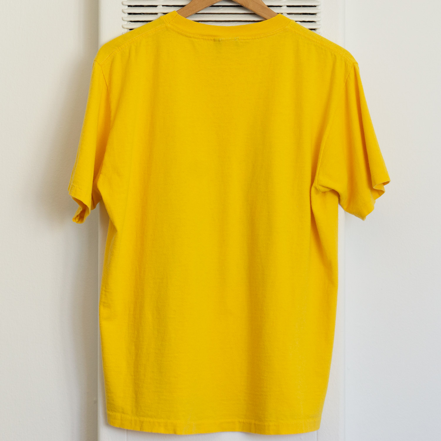 Vintage Yellow Final Fantasy IX T-shirt, Back
