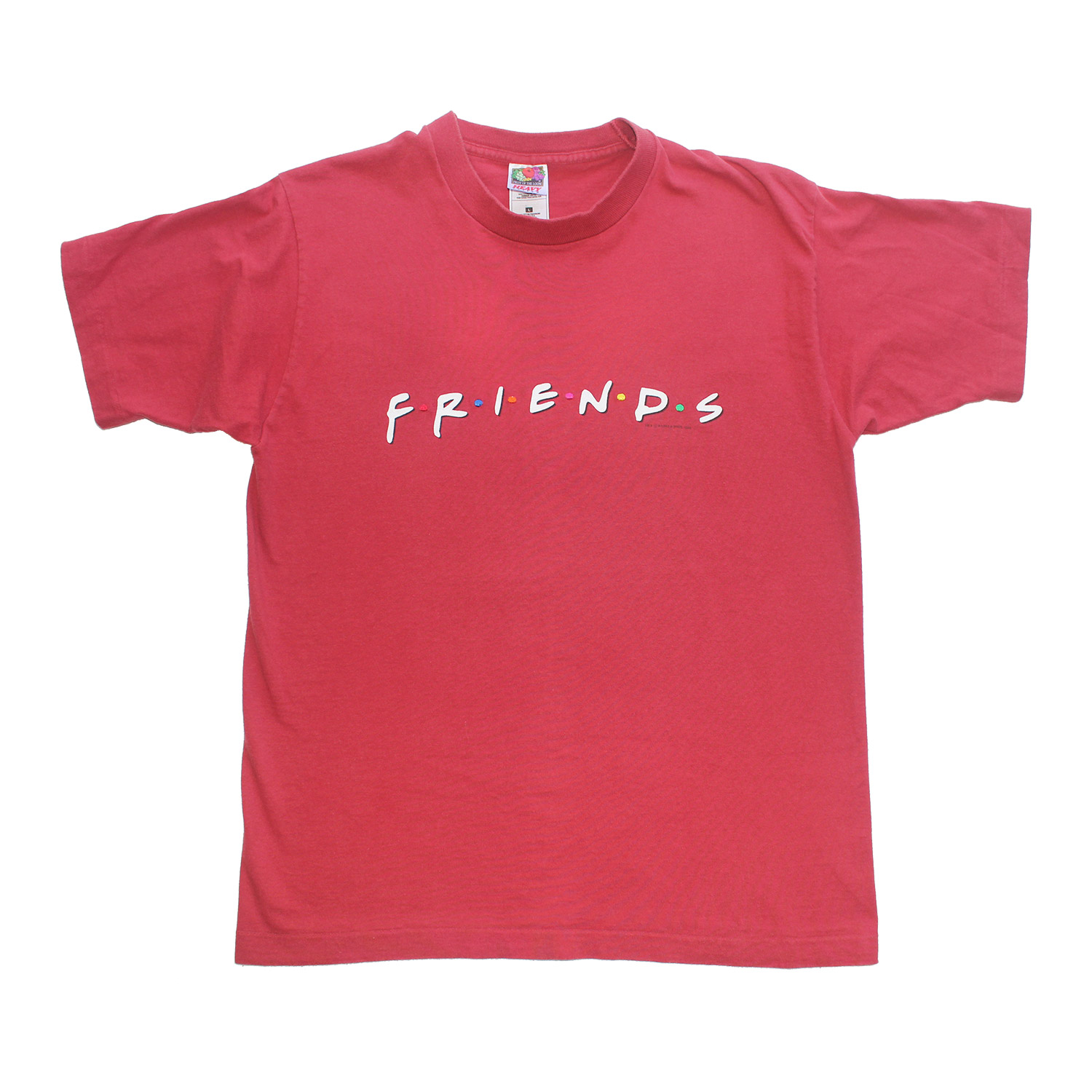 Vintage Friends TV Show Logo T-shirt, Front
