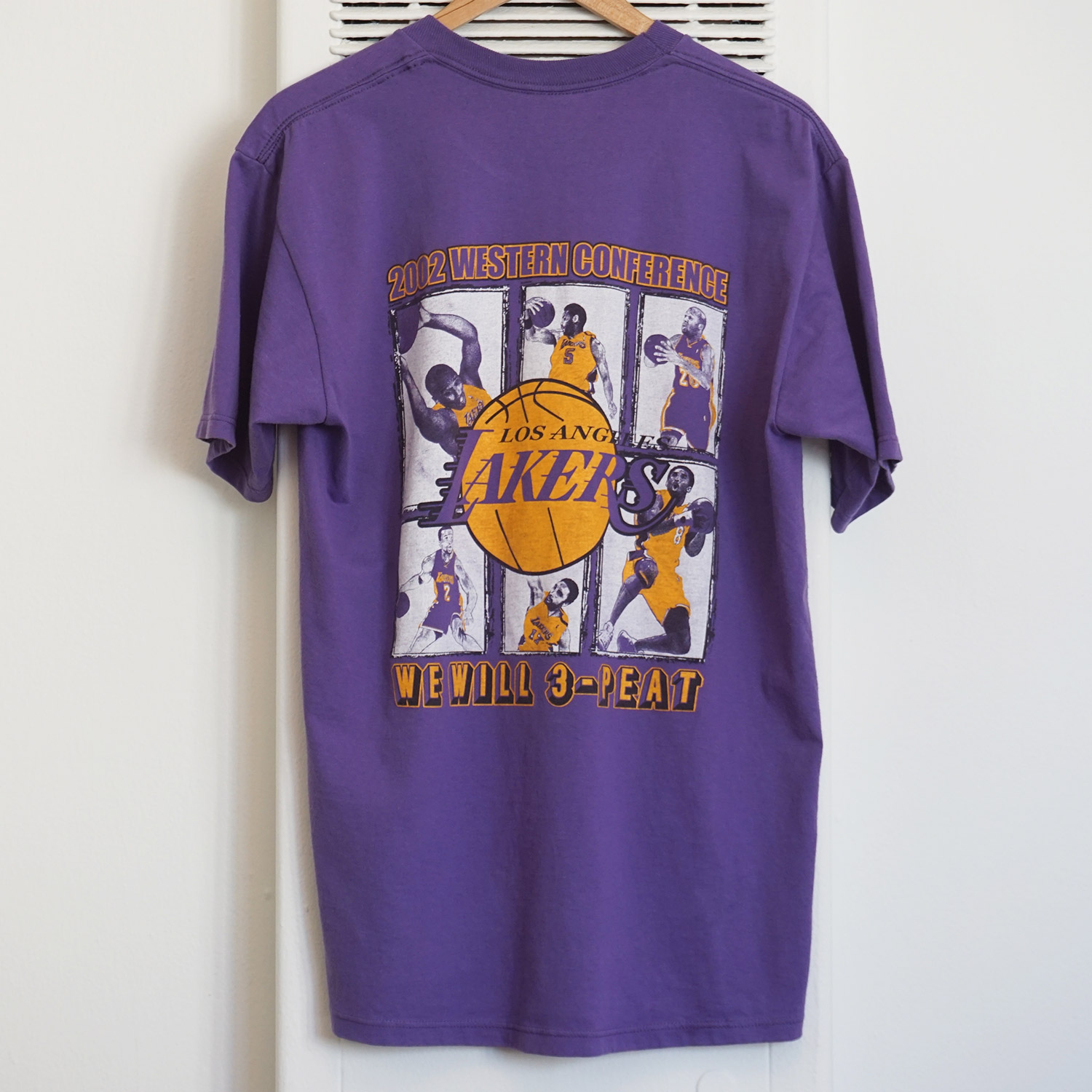 Vintage 2002 Lakers T-shirt, Back