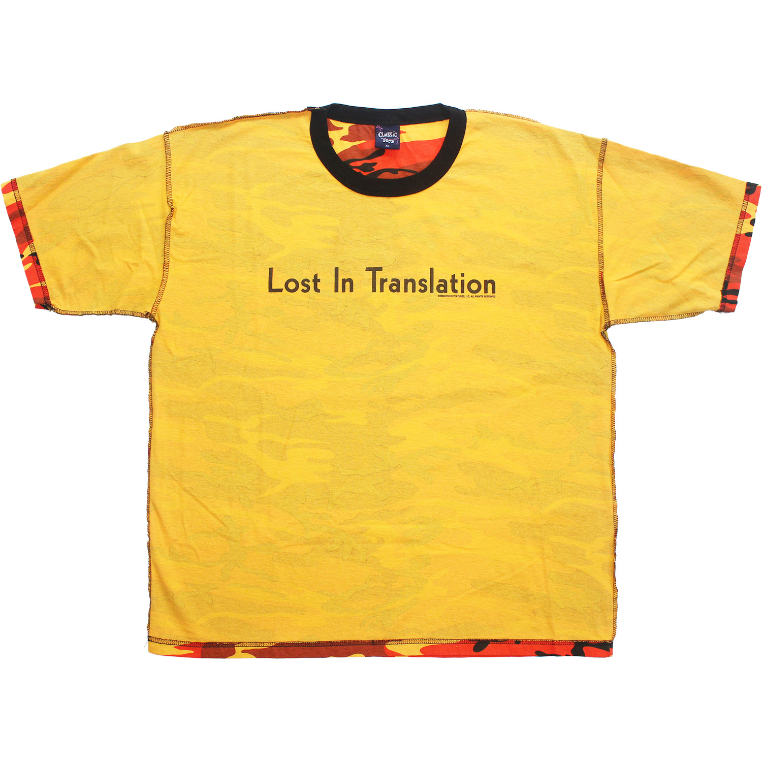 Vintage Lost in Translation Movie T-shirt, Size XL, Front