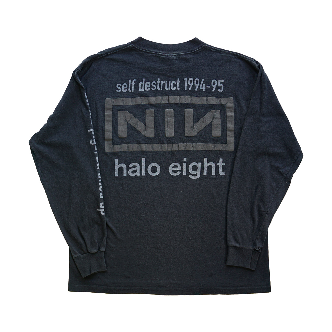 Vintage 1998 Nine Inch Nails The Downward Spiral Long Sleeve T-shirt, Back