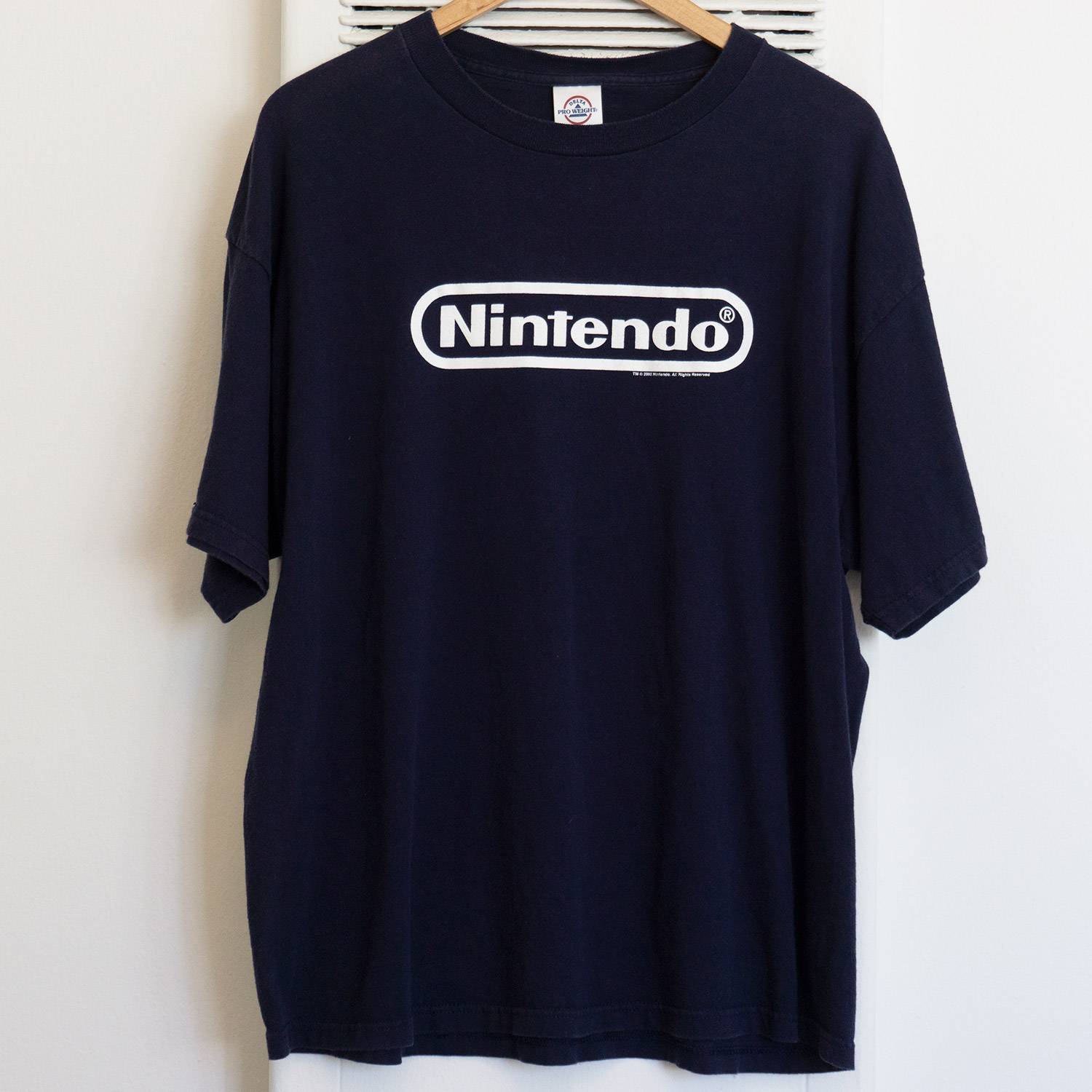 Vintage Nintendo Logo T-shirt, Front