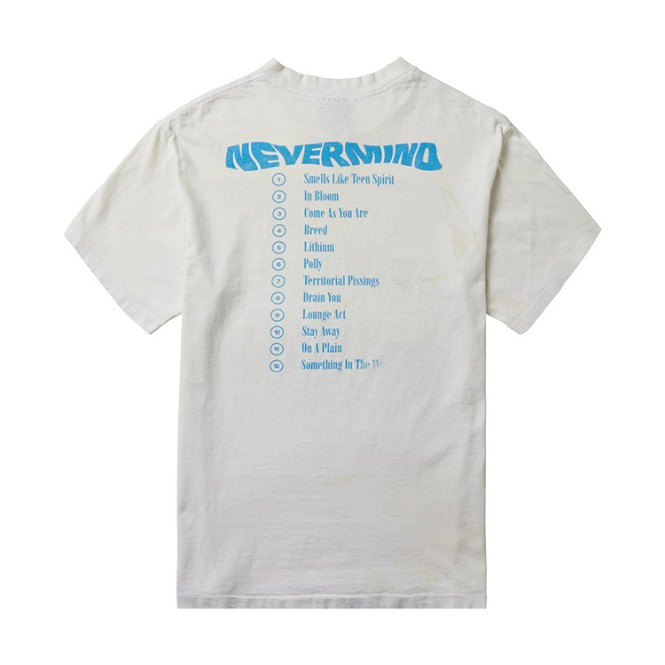 Vintage Nirvana Album Cover T-shirt, Back