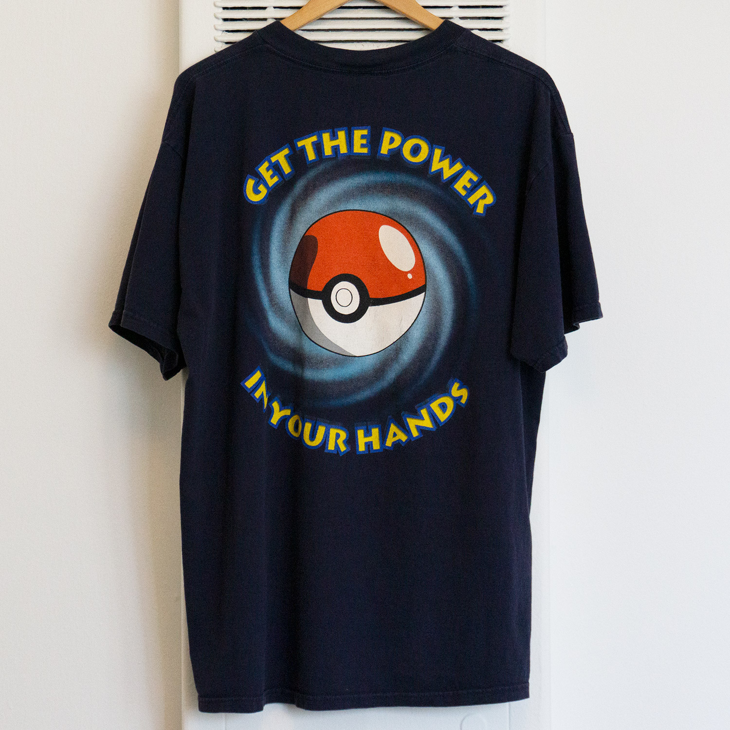 Vintaeg Pokémon Ash Ketchum T-shirt, Back
