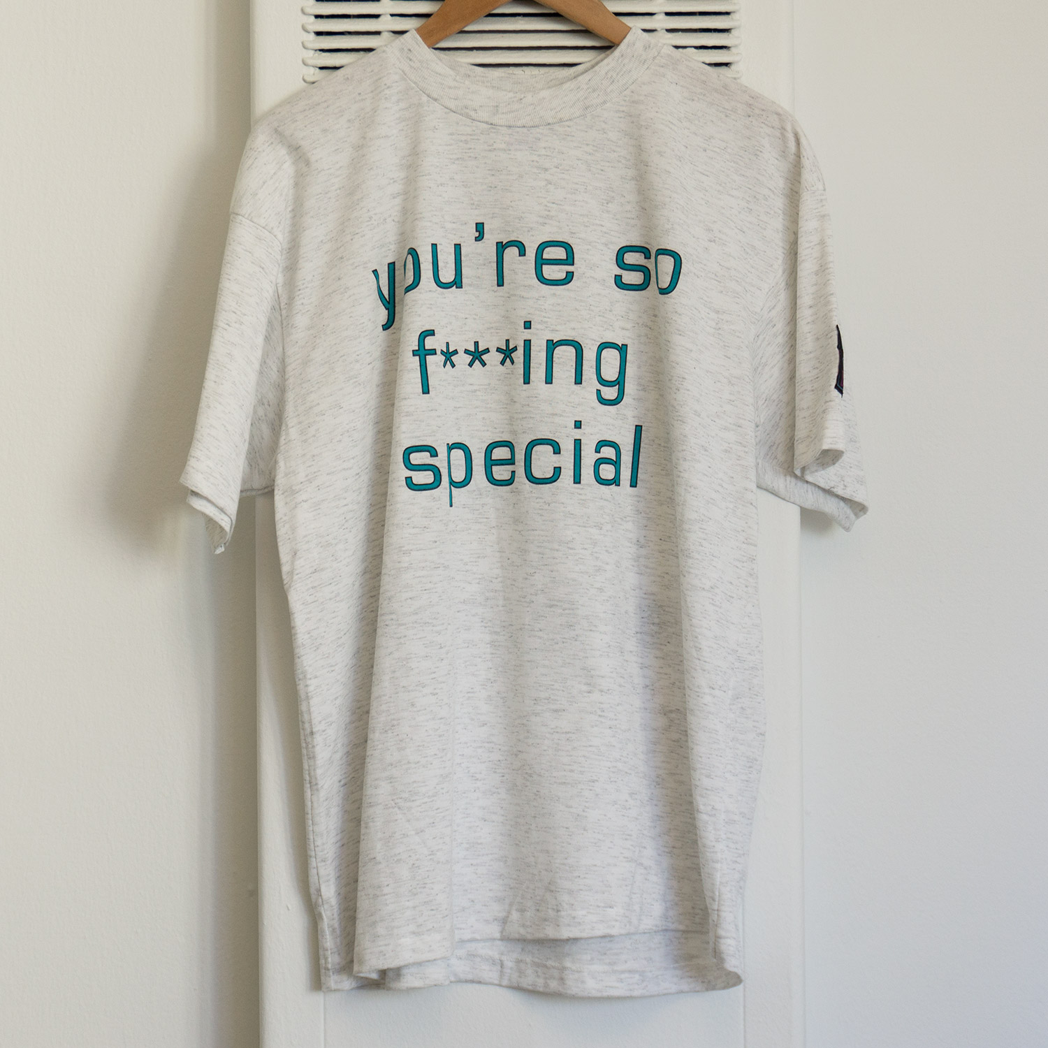 Vintage Radiohead Creep You're So F***ing Special T-shirt, Front