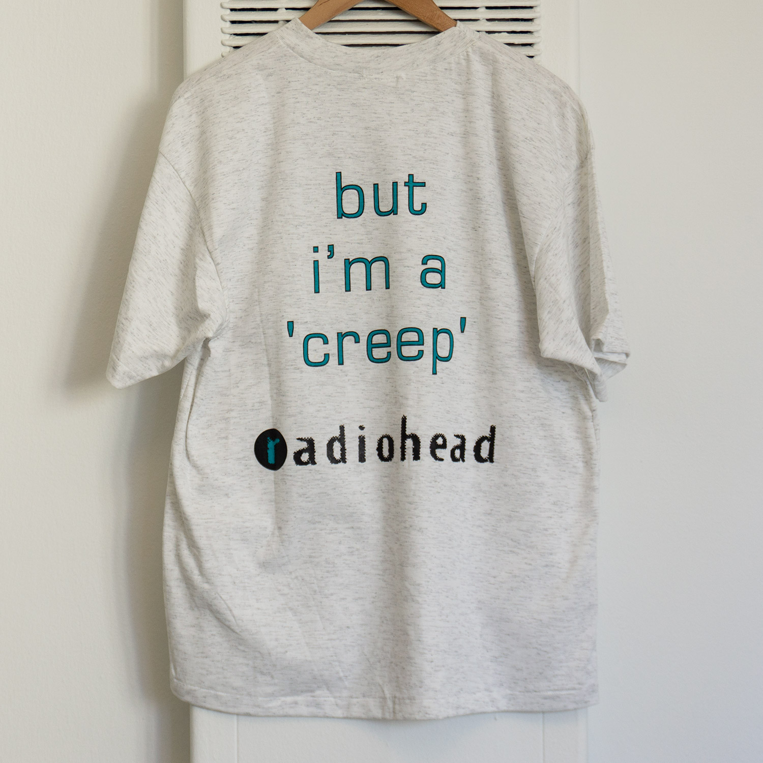 Vintage Radiohead Creep You're So F***ing Special T-shirt, Back