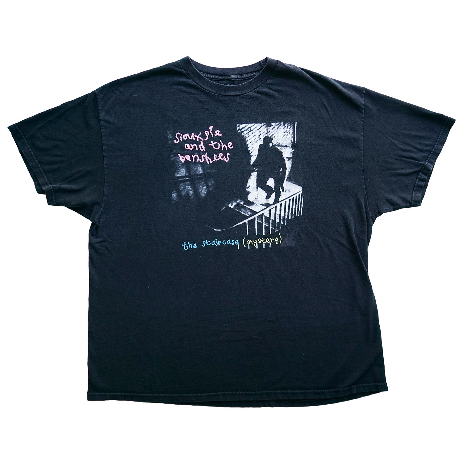 Vintage Siouxsie and the Banshees The Staircase (Mystery) T-shirt, Front