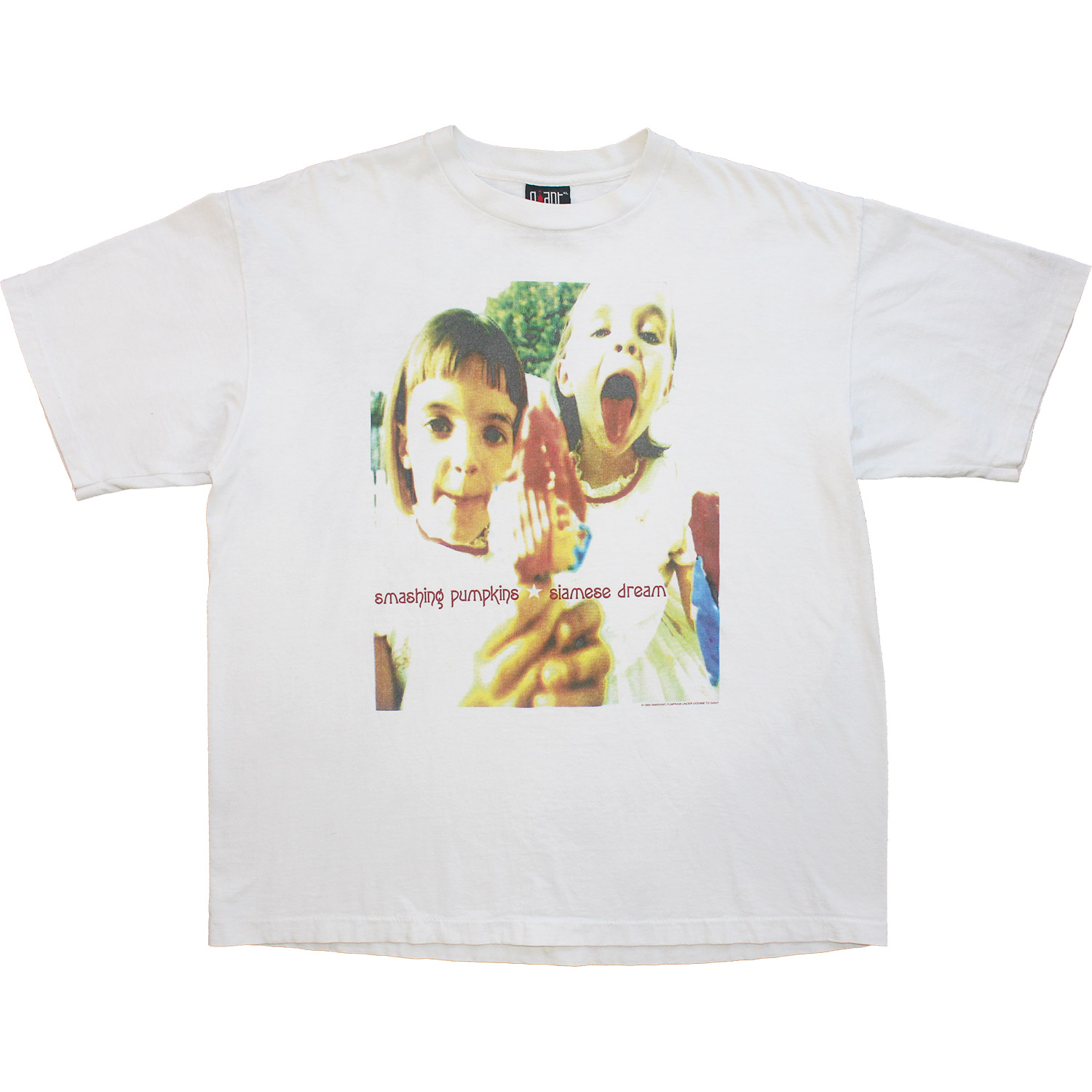 Vintage Smashing Pumpkins Siamese Dream Tour T-shirt, Front