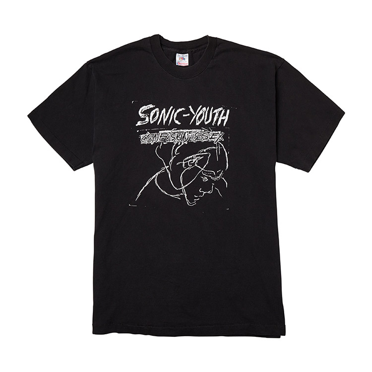Vintage Sonic Youth Confusion Is Sex T-shirt, Front