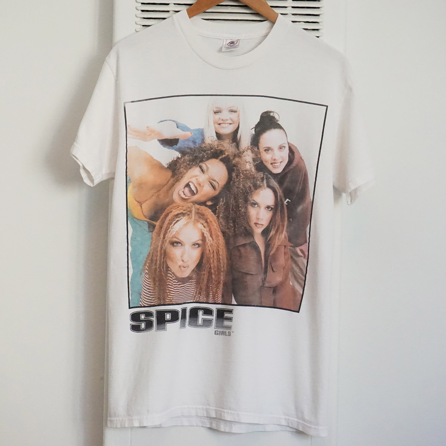 Vintage Spice Girls T-shirt, Size S, Front