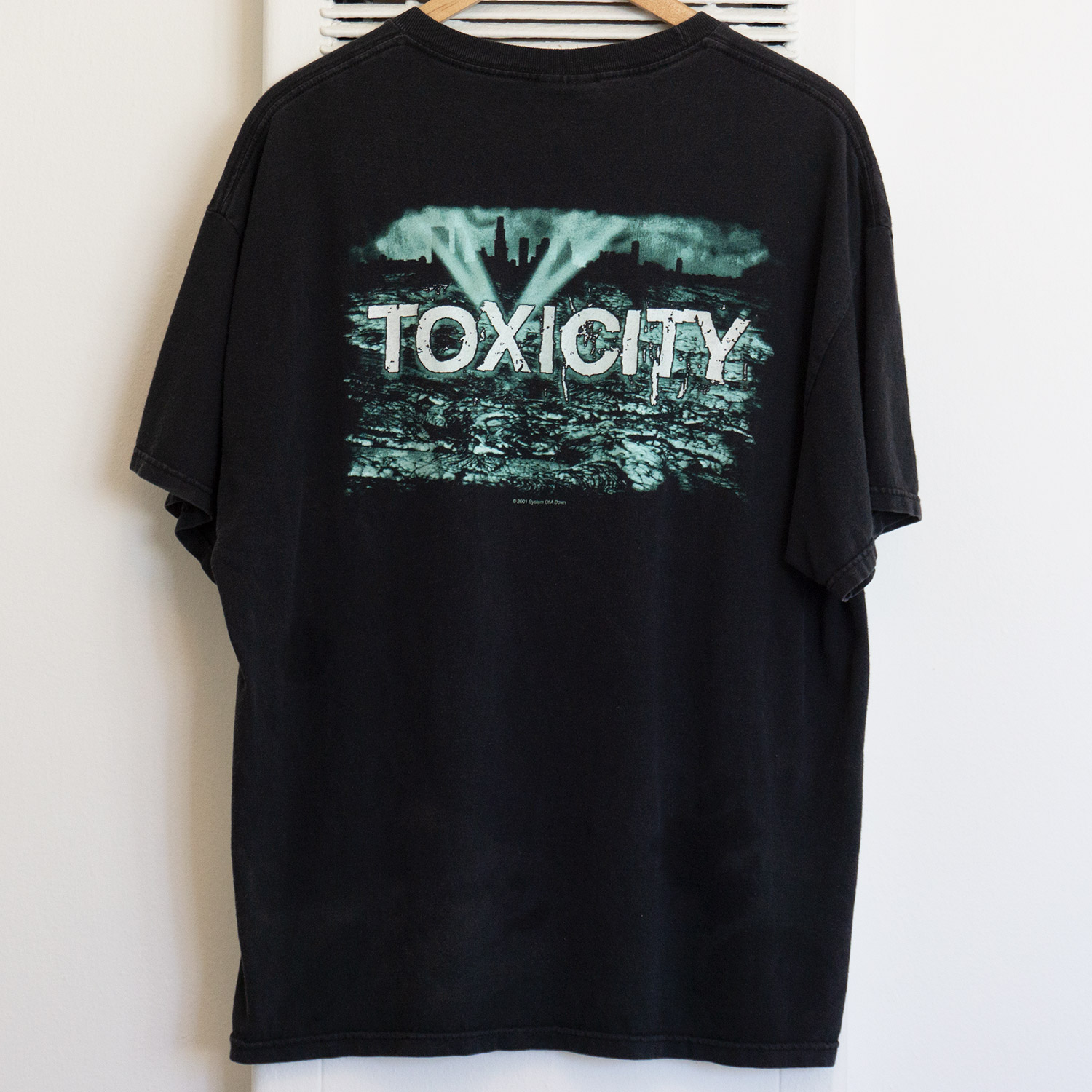 Vintage System of a Down Toxicity T-shirt, Back