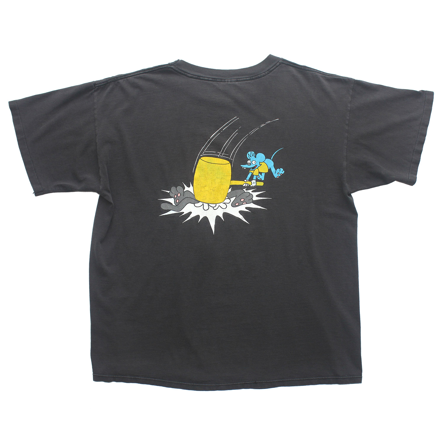 Vintage The Itchy & Scratchy Show T-shirt, Back